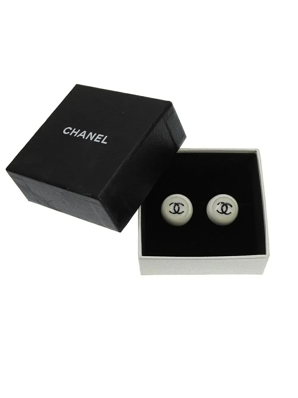 Chanel Cc Logo Clip-On Earrings Metal #343287C48B
